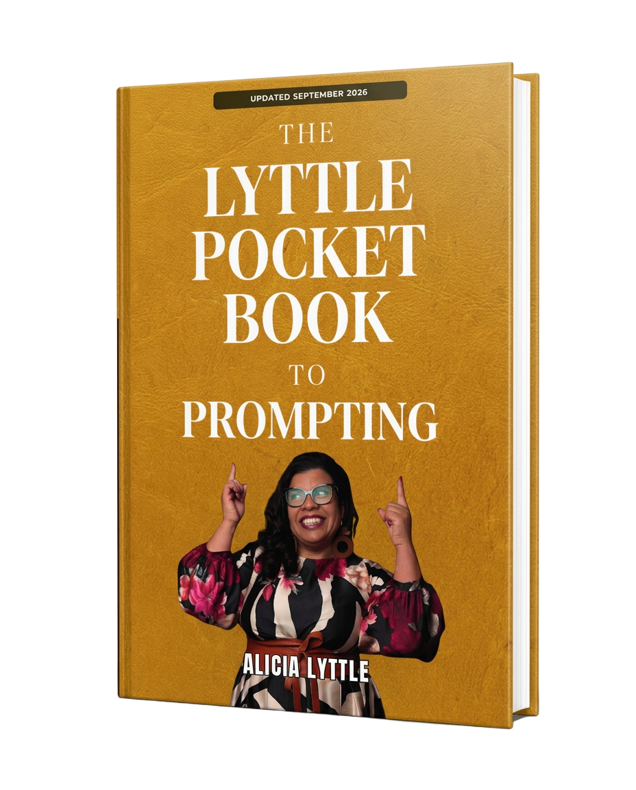 The Lyttle Pocketbook to Prompting by Alicia Lyttle